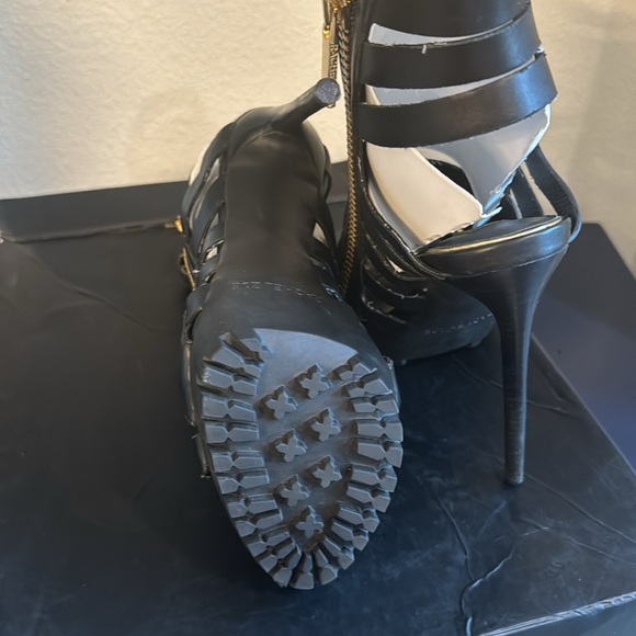 Rachel Zoe heart baby calf heels - Picture 4 of 6